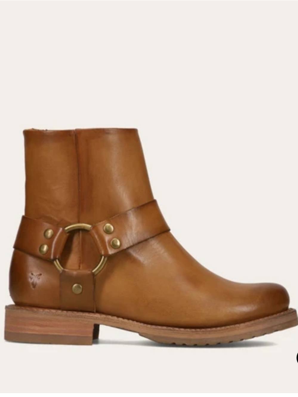 Frye VERONICA flex leather harness ankle boots NEW 9.5